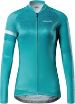 Santic Cycling Jersey Women&#39;S Long Sleeve Tops Bike Shirts Bicycle Jacke... - £34.51 GBP