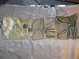 Lupress Swiss Rolled General Accessory Military Od Green Bag W/ Multiple Slots - £19.41 GBP