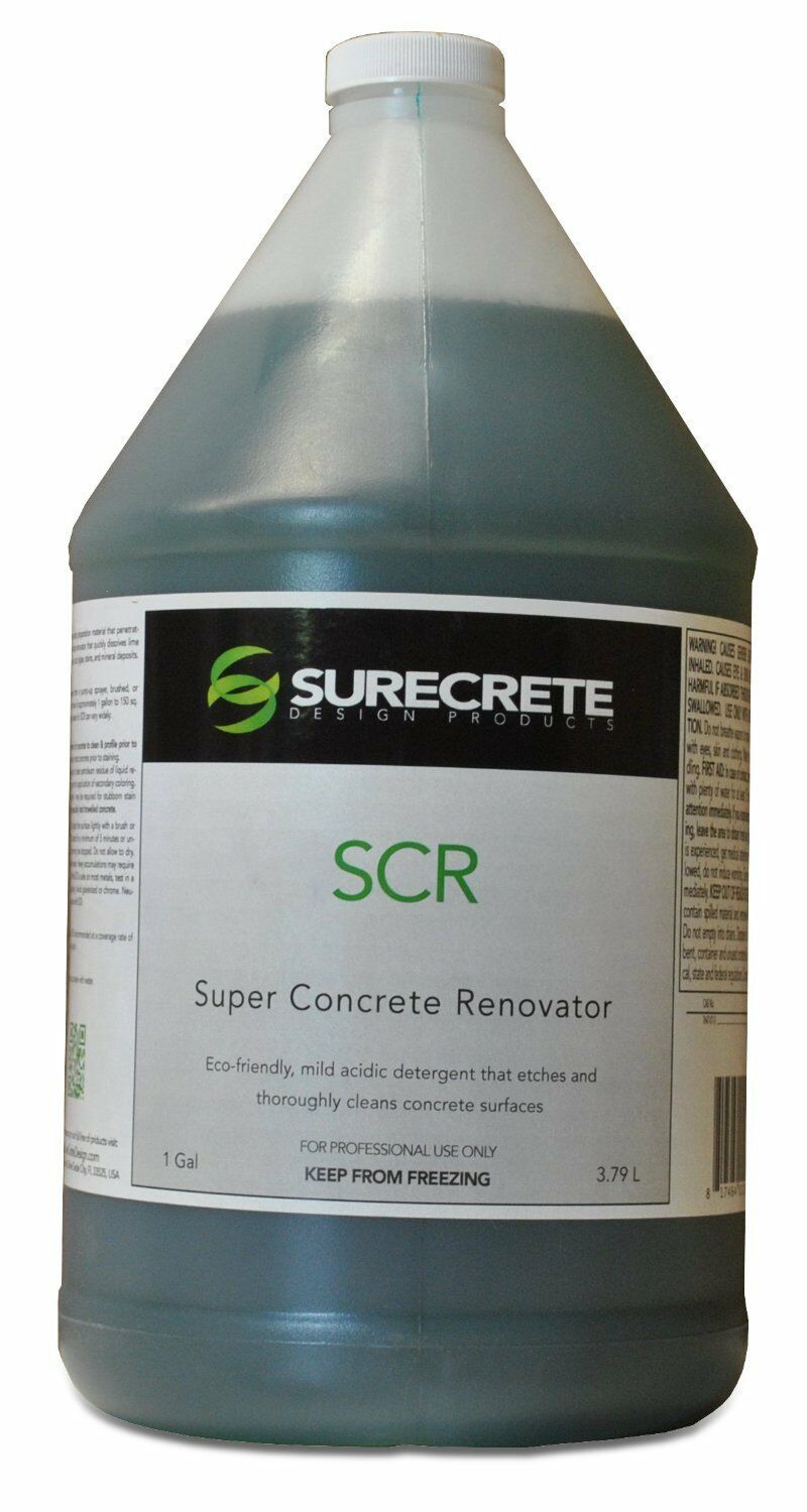 Concrete Acid Cleaner, Concrete Preparation Super Concrete Renovator (SC... - $34.80