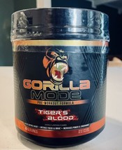 Gorillaminds GORILLA MODE PreWorkout 1.3 Lb (40 serv) Tigers Blood ex 1/26 - $51.41