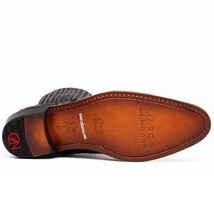 GIORGIO Genuine Ostrich Chelsea Boot Black image 5