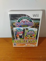 Little League World Series Double Play - Nintendo Wii, Cib Manual, Damaged Case - £13.48 GBP