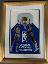 Larry Bird and Magic Johnson signed NBA promotional cut out - £562.99 GBP
