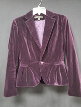 Ralph Lauren Black Label Deep Purple Eggplant Velvet Jacket Coat Blazer ... - $4,145.49 MXN