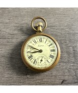 VINTAGE SEARS  POCKET WATCH WORKS SMITH&#39;S LIMITED STEAM TRAIN - $29.87