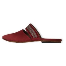 RoHo Made in Kenya Red Slip On Mule Shoes - $81.46