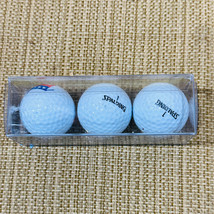 Sleve of 3 Spalding Democratic Democrat Donkey Logo Golf Balls NEW - £10.24 GBP