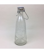 Home Essentials Wire Porcelain Top Glass Bottle Refreshing Ice Cold Drin... - $27.71