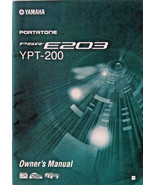 Yamaha PSR-E203 YPT-200 Digital Keyboard Original Users Operating Owner&#39;... - $40.35 CAD