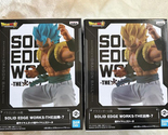 Gogeta Figure Japan Authentic Banpresto Dragon Ball Super Solid Edge Wor... - $30.00