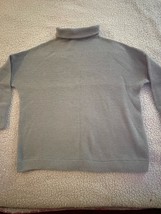 Chelsea &amp; Theodore Cowl Neck Sweater Women Large Blue/gray Lightweight W... - €13,83 EUR
