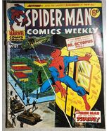 SPIDER-MAN COMICS WEEKLY #51 (1974) Marvel UK Iron Man Thor VG+ - $19.79