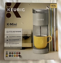Keurig K-Mini Single-Serve K-Cup Pod Coffee Maker Studio Grey - £55.78 GBP
