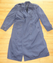 VINTAGE KOREAN WAR USAF U.S. AIR FORCE TRENCH ALL WEATHER COAT JACKET ME... - €41,07 EUR