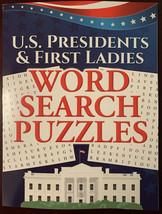 U.S. President &amp; First Ladies Word Search Puzzles - $7.69