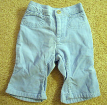 Cherokee Corduroys Pants Girl Size 6m Blue - £5.48 GBP