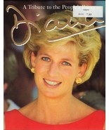 VINTAGE 1997 Courage Diana Tribute to the People&#39;s Princess Hardcover Book - £11.89 GBP
