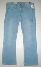 New Womens GAP NWT Cropped Boot Jeans 24 00 Light Blue Stretch Delmar 28 X 24 Lo - $59.35