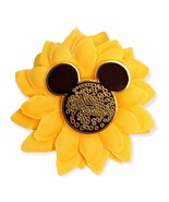 Mickey Mouse Disney Pin Brooch: Yellow and Brown Flower  - $12.90