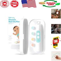 Safe &amp; Easy Electric Nail Trimmer for Newborns &amp; Toddlers - 4 Pads &amp; LED... - $1,290.26 MXN