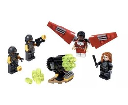 LEGO Marvel Avengers Falcon &amp; Black Widow Team Up (40418) Retired New Se... - £19.75 GBP