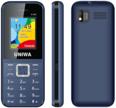 UNIWA E1802 Dual Sim Card Flashlight FM Radio Multimedia 2g Mobile Phone... - $48.99