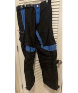 MSR STRIKE Adult 34 Black Cobalt Blue Nylon MOTOCROSS PANTS Moto Dirt Bi... - €47,77 EUR