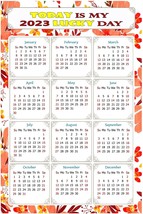 2023 Magnetic Calendar - Calendar Magnets - Today is my Lucky Day - v020 - $10.88