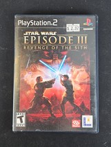Star Wars Episode III Revenge of the Sith PlayStation 2 PS2 CIB - £7.08 GBP
