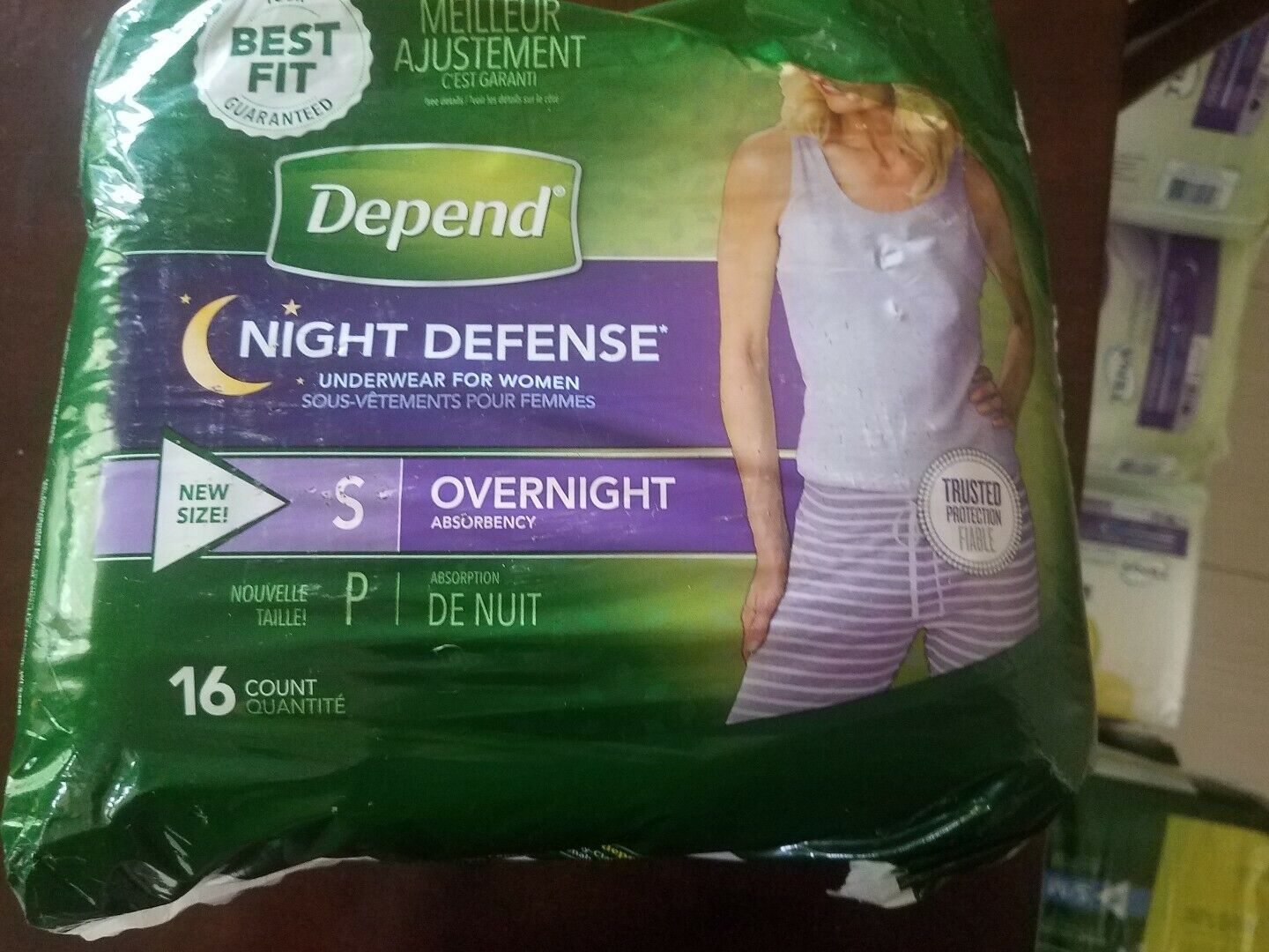 Depend Incontinence Underwear For Women, Disposable, Maximum Absorbency/Size SM - $34.53
