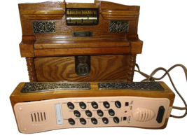 Vintage Replica Grand Ole Opry Player Piano Phone Wind Up Music - £78.83 GBP