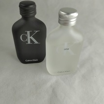 2 Mini Size Bottles Calvin Klein Unisex Colognes; One and Be Sealed .5 O... - $17.95