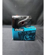 Vivitar PS220 35mm Compact Camera Auto Flash W/ Original Box WORKS - $13.09