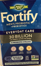 Nature’s Way Fortify Men’s Probiotic + Prebiotic Dented Sealed Box-SHIPS N 24HRS - £14.97 GBP