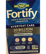 Nature’s Way Fortify Men’s Probiotic + Prebiotic Dented Sealed Box-SHIPS... - £14.89 GBP