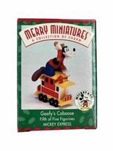 Hallmark Keepsakes Merry Miniatures Goofy’s Caboose - £6.08 GBP