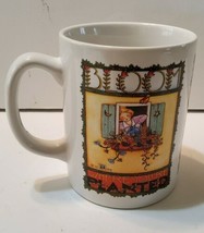 Collectible MARY ENGELBREIT Coffee Mug Tea Cup BLOOM WHERE YOU&#39;RE PLANTED - $15.79