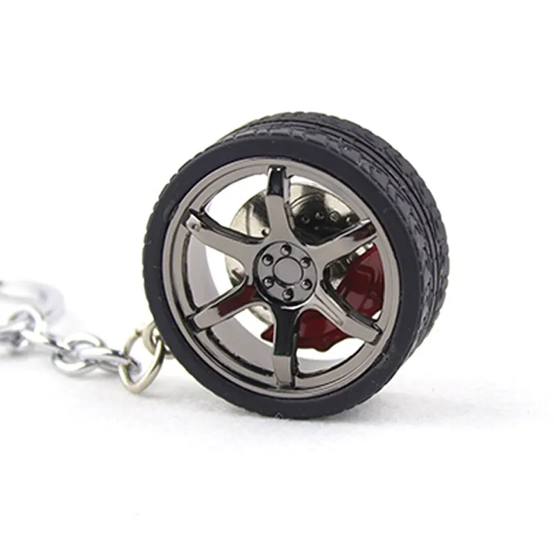 Key Chain High Quality Durable Personality Unique Creative Car Modified Calipers - £9.21 GBP