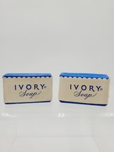 Vintage Lot Of 2 Ivory Travel Size Hotel Motel Bar Soap - $110.90 MXN