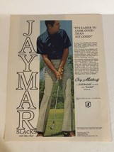 1973 Jaymar Slacks vintage Print Ad Advertisement pa20 - $10.88