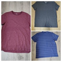 Men&#39;s Size Large. Lot Of 3 Tshirts. Cremieux, Lands End, And Goodfellow Inc - £9.16 GBP