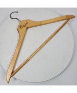 Vintage Wood Coat Suit Hanger 18x9.5 Inch Luxury Comfort - £13.27 GBP