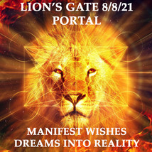 LION'S GATE 8/8/21 PORTAL EXTREME LUCK MANIFEST DREAMS BLESSINGS MAGICK Witch  - £143.25 GBP