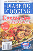 Diabetic Cooking: Casseroles &amp; One-Pot Meals / 2004 98-page Cookbook - £2.68 GBP