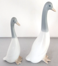 Vintage Pair of Geese Figurines Special Gifts by Crowning Touch Japan Excellent - £16.85 GBP