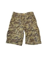 Lucky Brand Boys Camouflaged Tencel Cargo Stretch Shorts Size 16 - $17.10