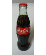 Coca-Cola Classic Coke Bottle Glass Unopened 8oz USA Full Collectible - $7.99 CAD