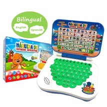 Bilingual Spanish English Learning Small Laptop Toy For Kids, Toddlers, Boys And - £34.36 GBP