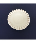 vintage milk glass decorative base plate hobnob  - $19.75