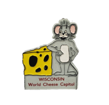 Wisconsin, World Cheese Capitol Souvenir Refrigerator Fridge Magnet - $92.11 MXN